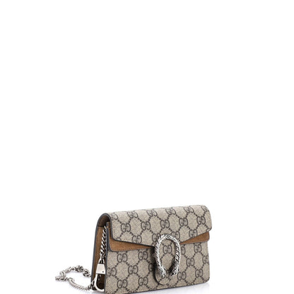 Gucci Dionysus Bag Gg Coated Canvas Super Mini