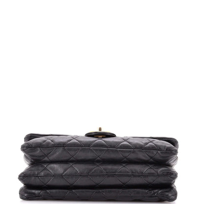 Chanel All Slide Long Flap Bag Quilted Lambskin Medium