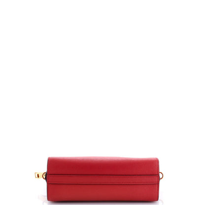 Prada Bibliotheque Crossbody Saffiano Leather
