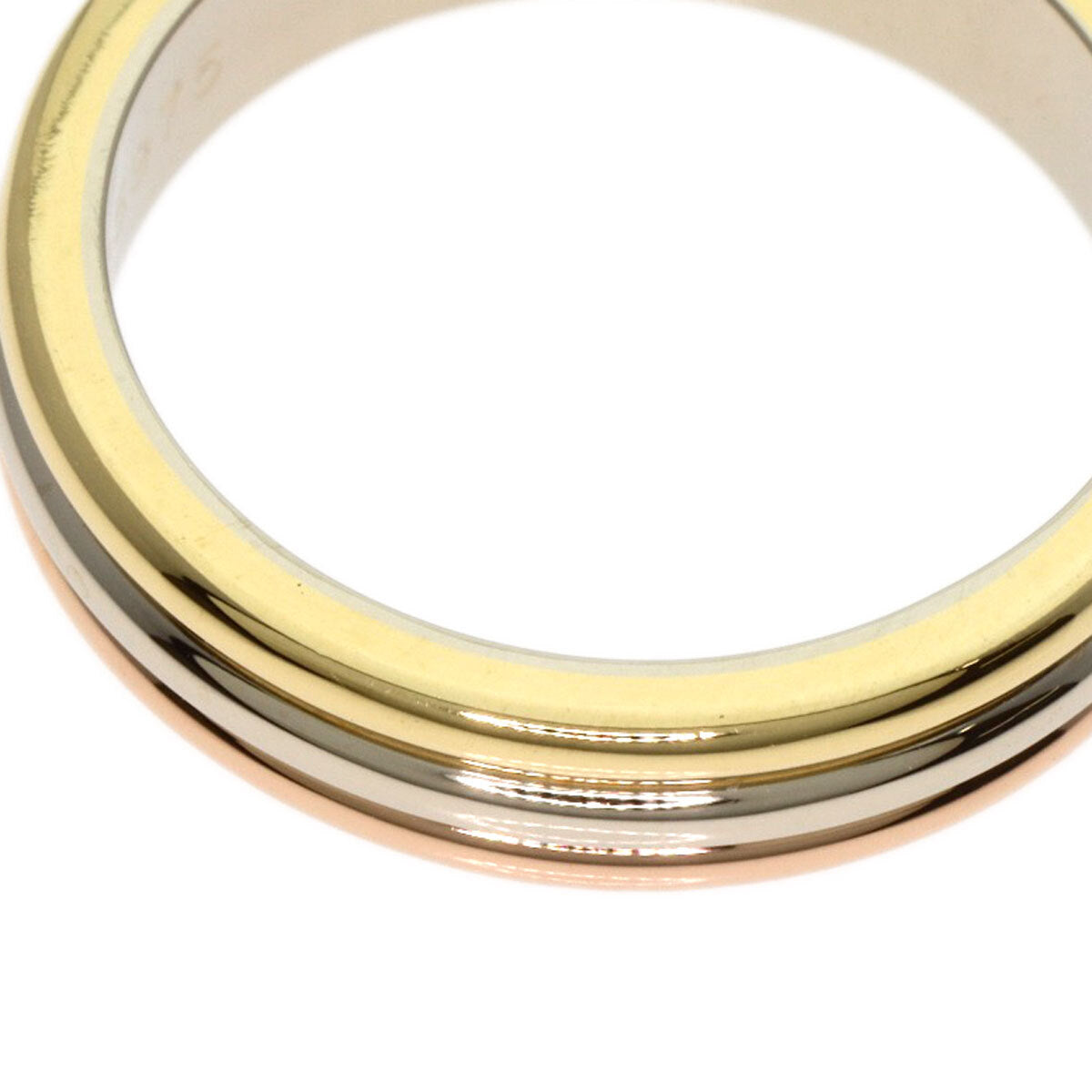 Cartier   Ring Three Colors # 47 K18 Yellow Gold