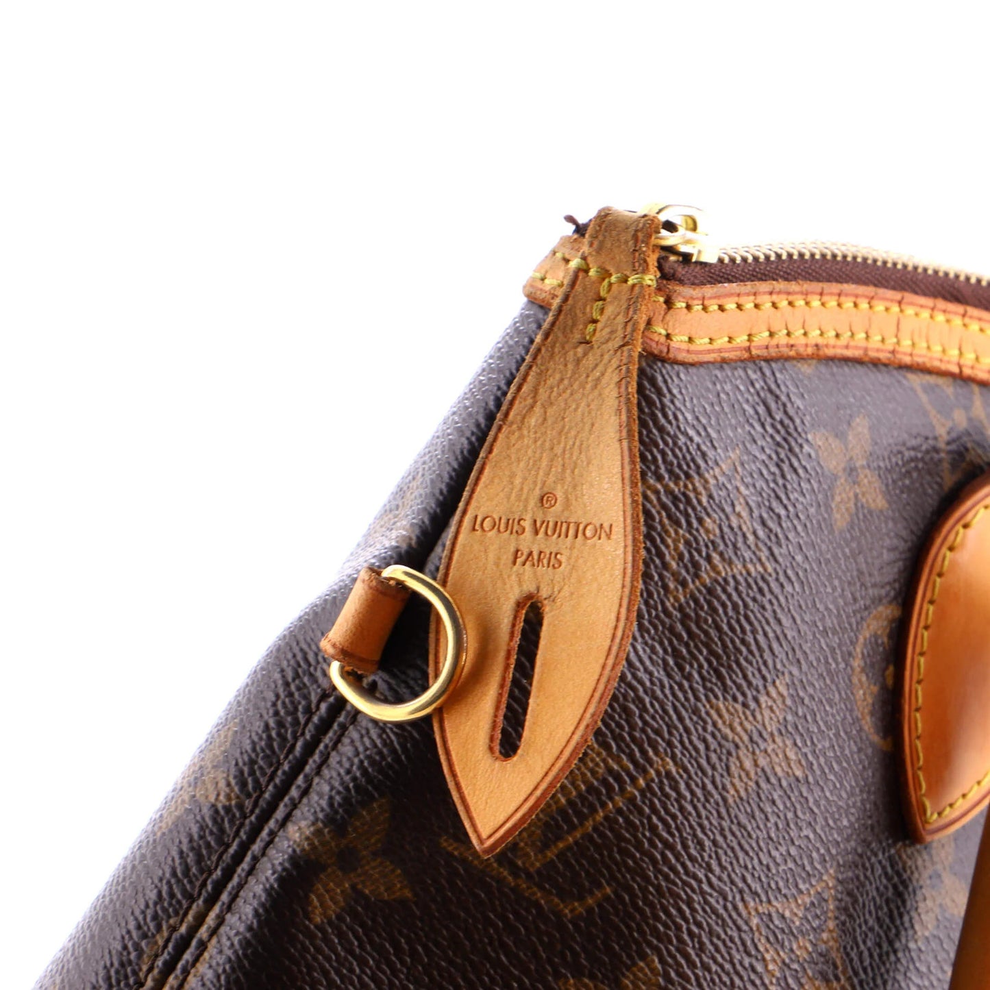 Louis Vuitton Lockit Handbag Monogram Canvas Pm