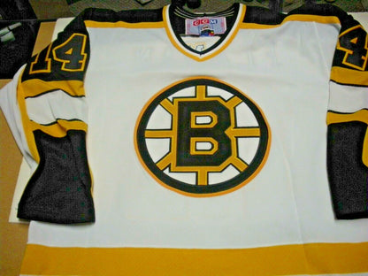 Fern Flaman Boston Bruins Hof 1990 Jsa/Coa Signed