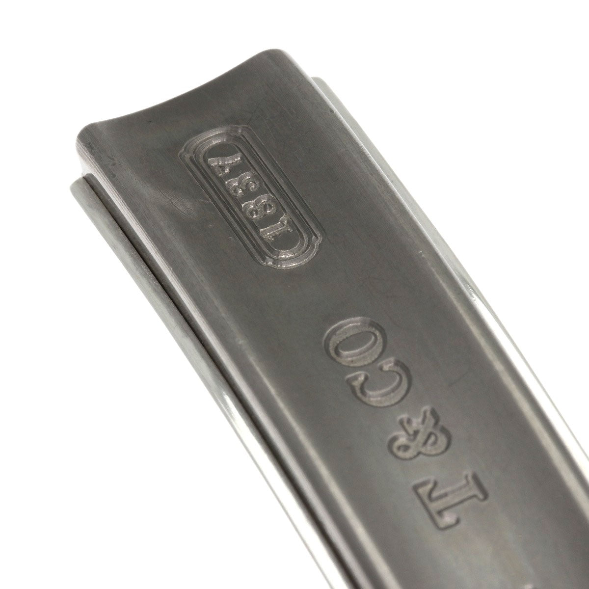 Titanium TIFFANY&Co. plate Pendant top Silver