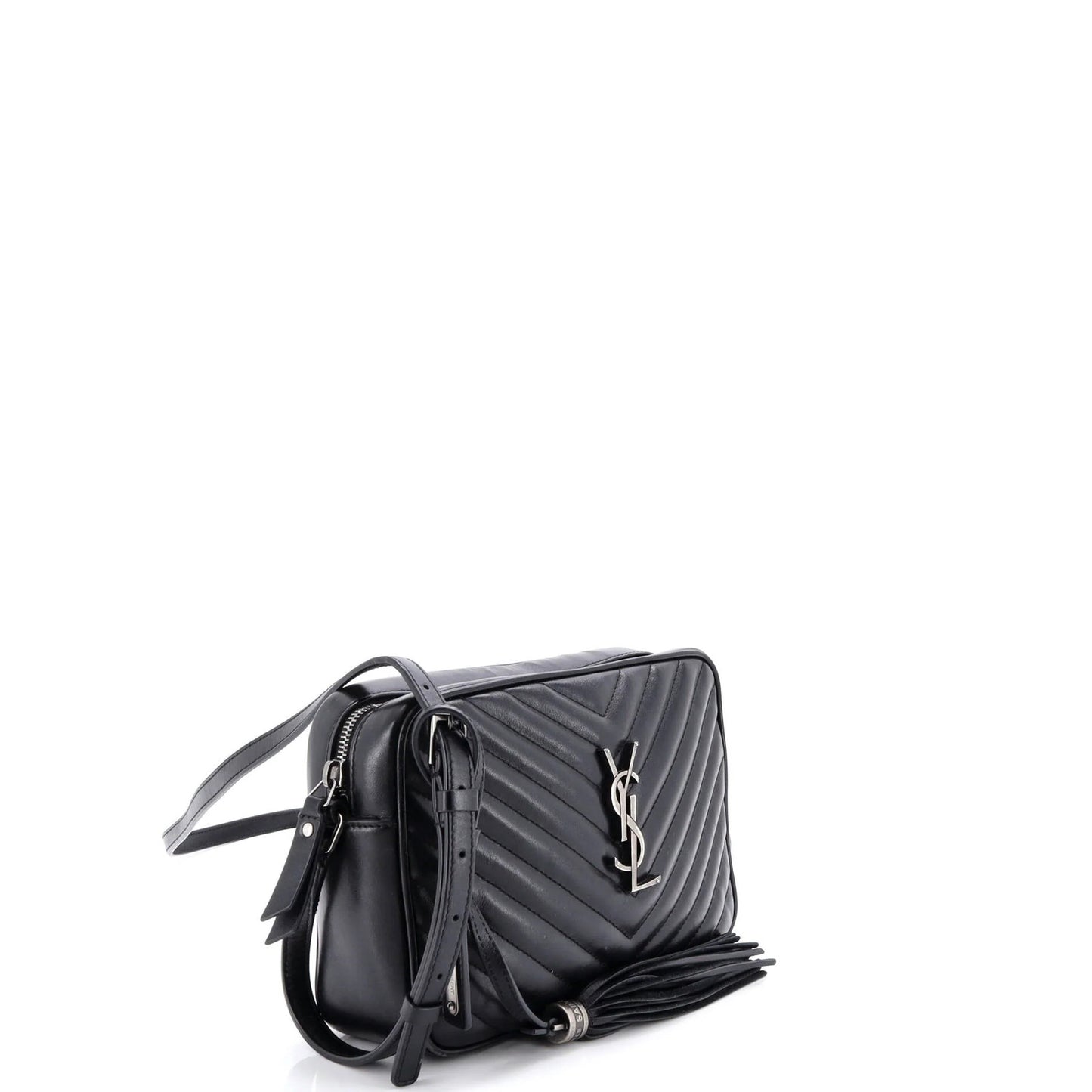 Small Saint Laurent Lou Camera Bag Matelasse Chevron Leather