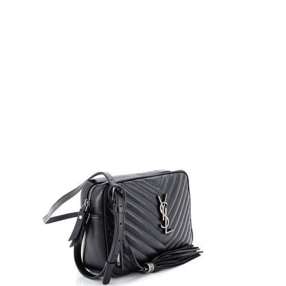 Small Saint Laurent Lou Camera Bag Matelasse Chevron Leather