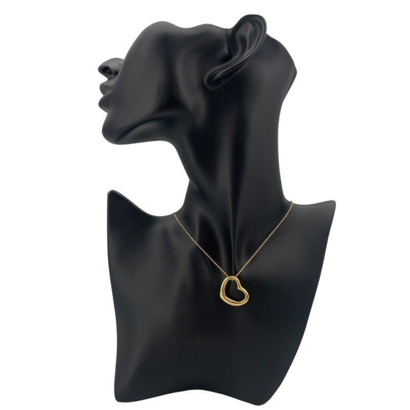 Tiffany & Co. Open Heart Necklace K18Yg