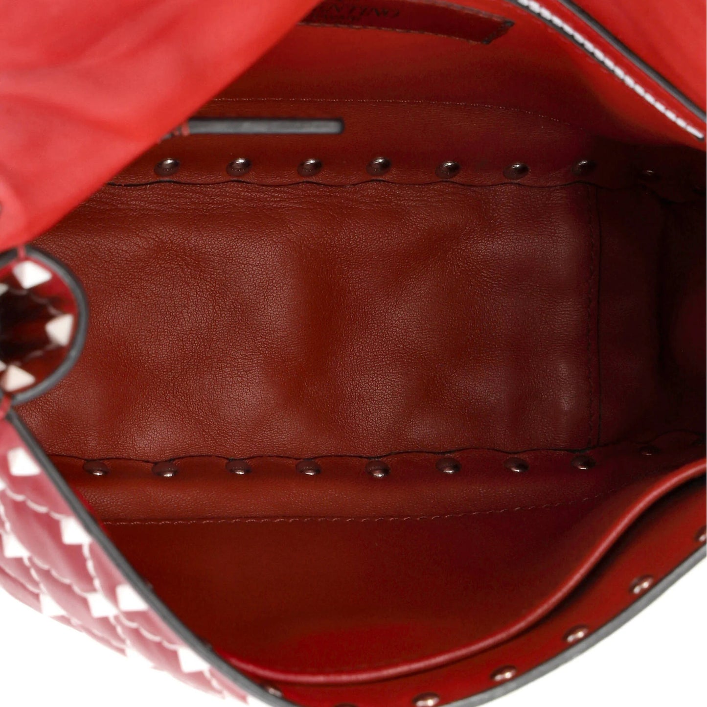 Valentino Garavani Rockstud Spike Flap Bag Quilted Leather Medium