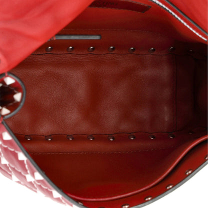 Valentino Garavani Rockstud Spike Flap Bag Quilted Leather Medium
