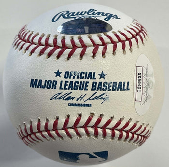 Hank Aaron Autographed Official Major League Baseball (Steiner & Jsa)