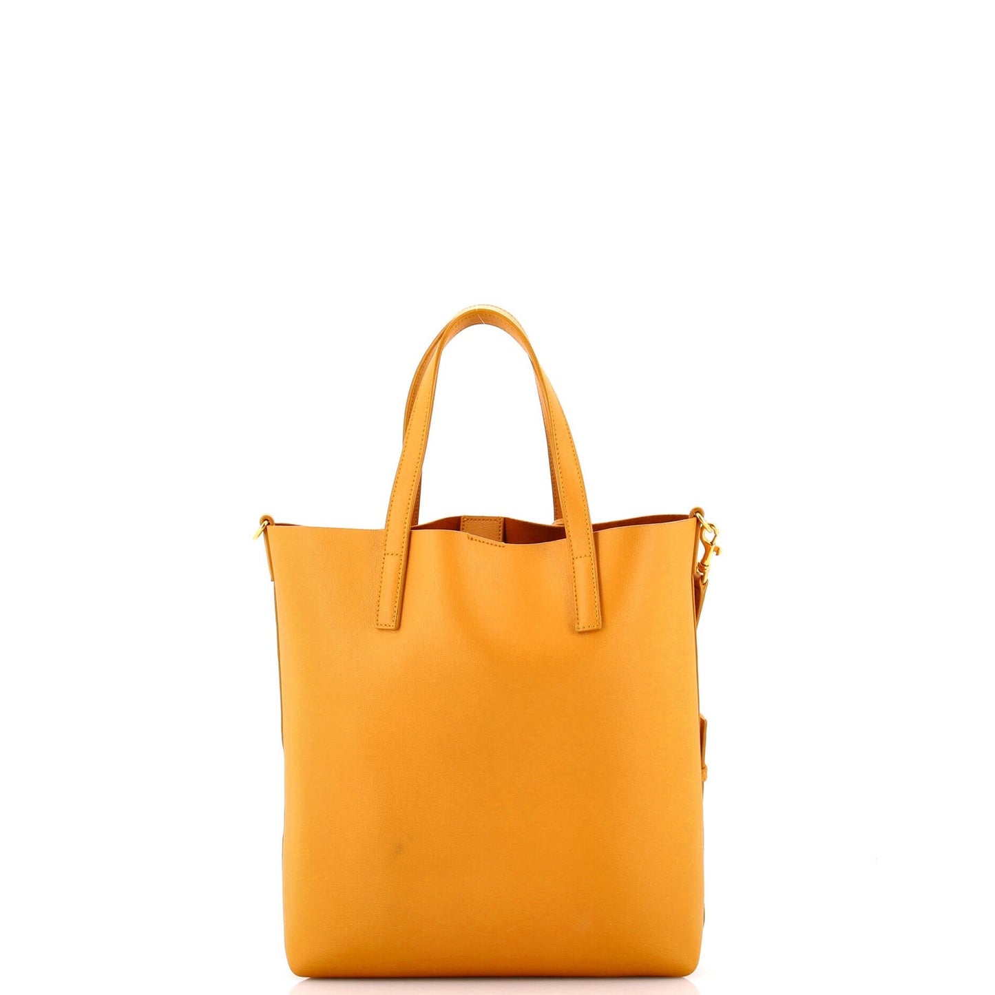 Saint Laurent Shopper Tote Leather Toy