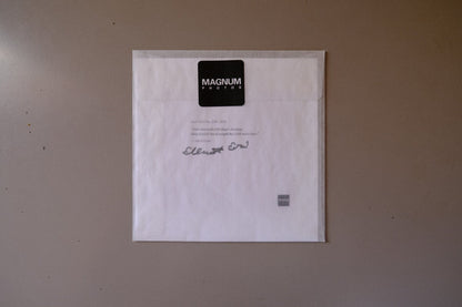 Elliott Erwitt 6"X 6" Magnum Print New York 2000 Last Actual Signed Print New