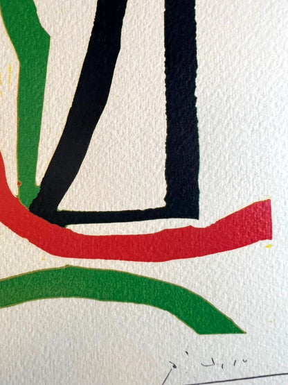 Pablo Picasso -Litografia Coa Signed - Numbered A Hand