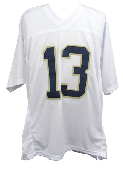Riley Leonard Signed/Auto White Custom Football Jersey Notre Dame Psa/Dna 195626