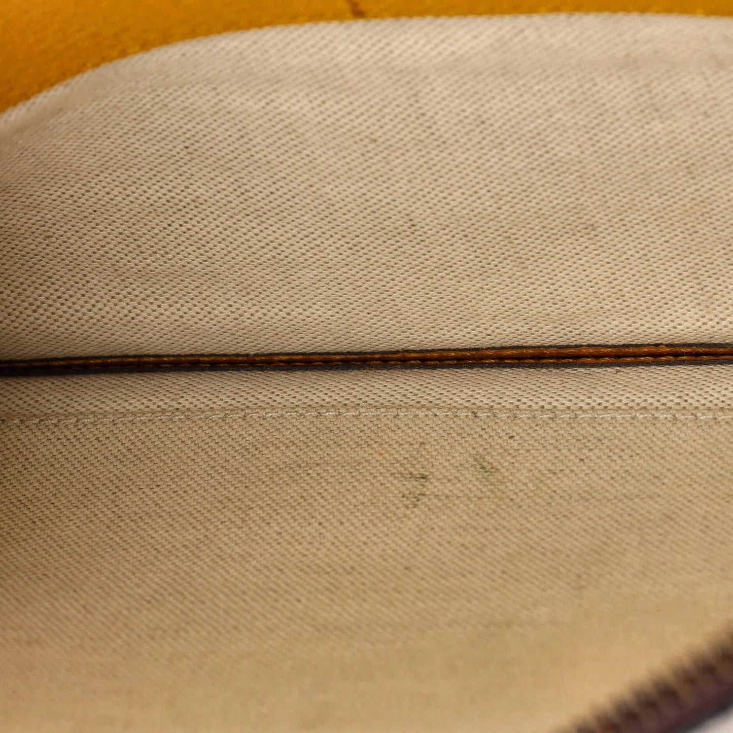 Gucci Neo Vintage Wristlet Pouch Gg Coated Canvas