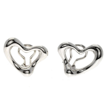 TIFFANY&Co. Earring Open heart Silver