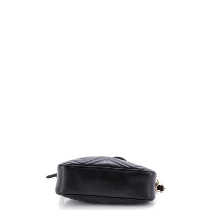 Gucci Gg Marmont Shoulder Bag Matelasse Leather Small