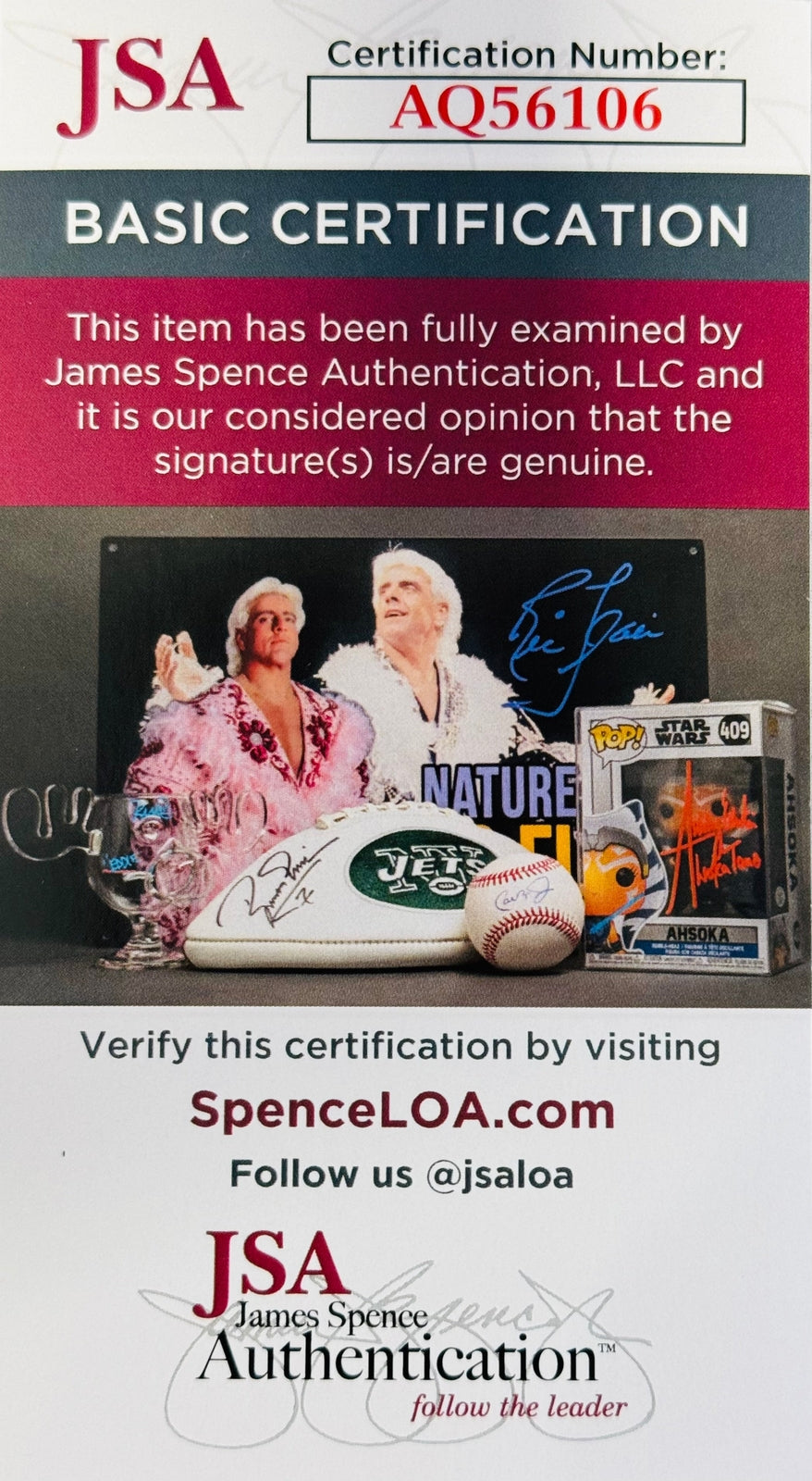 Preston Pearson Autographed Official Nfl Football (Jsa)