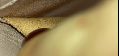 Louis Vuitton Alma Handbag Limited Edition Monogram Vernis Rayures Bb