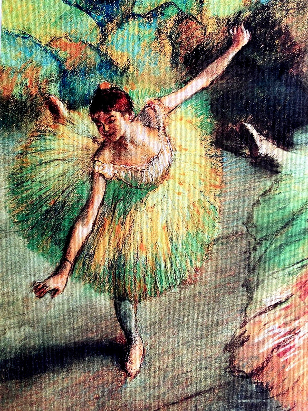 Edgar Degas Lithograph Coa Signed Op Numbered By Hand Crayon 180 Ex
