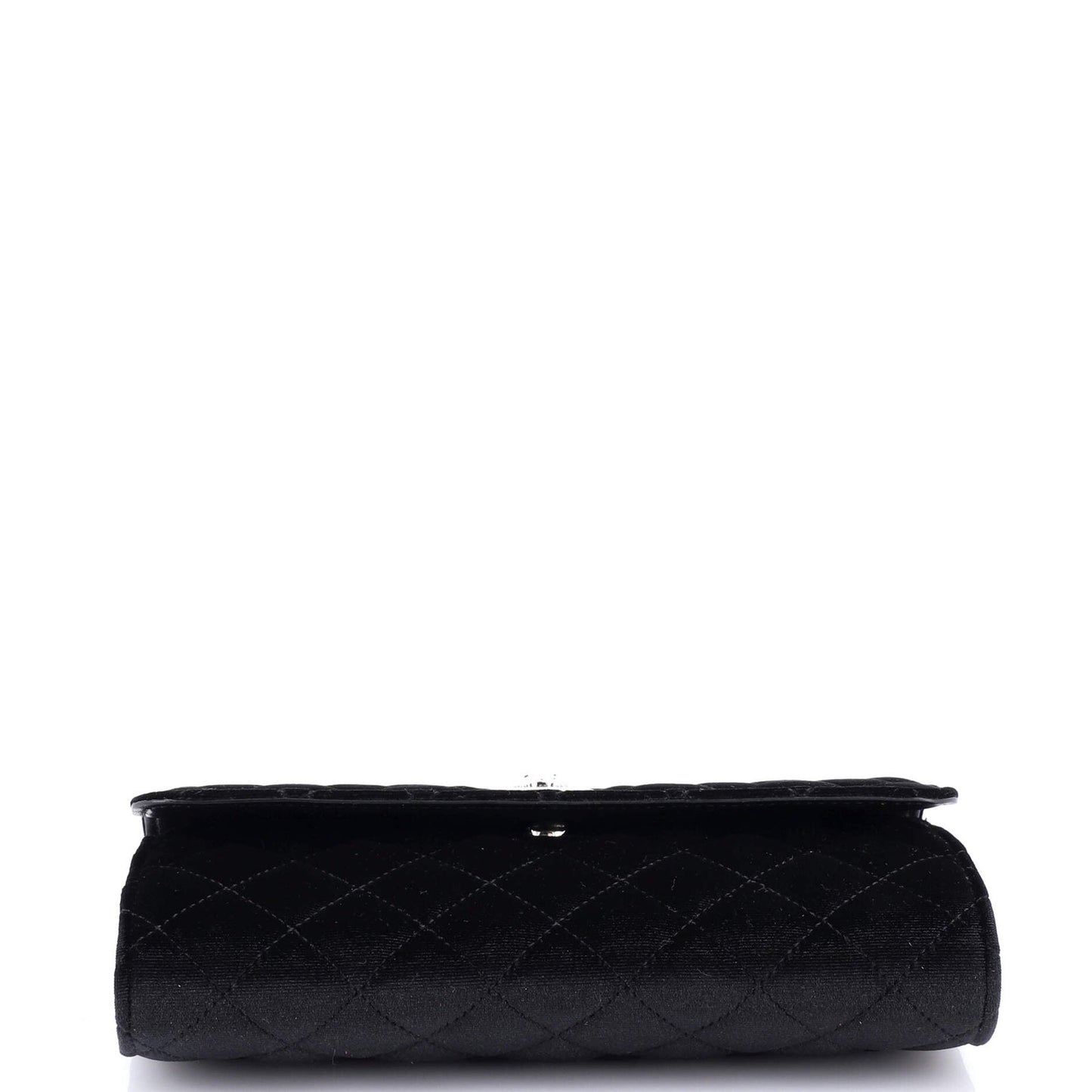 Versace La Medusa Chain Clutch Quilted Velvet