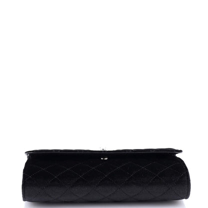 Versace La Medusa Chain Clutch Quilted Velvet
