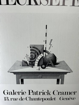 Friedrich Meckseper Galerie Patrick Cramer Poster, Used Condition