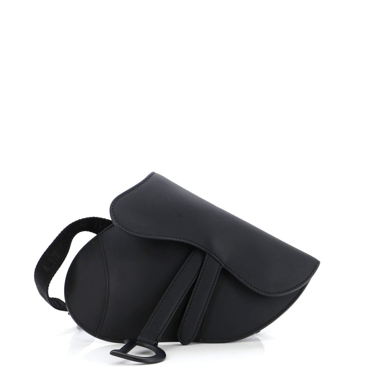 Christian Dior Ultra Matte Saddle Belt Bag Leather
