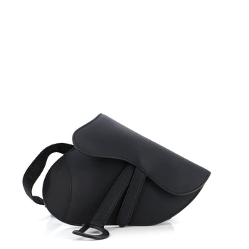 Christian Dior Ultra Matte Saddle Belt Bag Leather