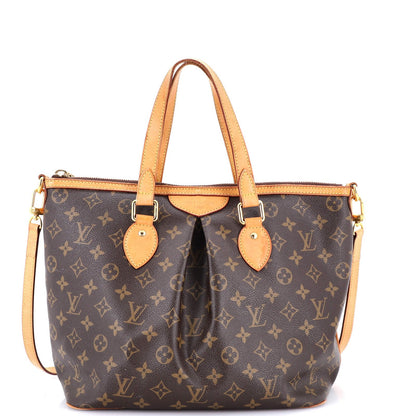 Louis Vuitton Palermo Handbag Monogram Canvas Pm