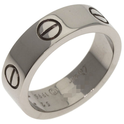 Cartier   Ring Love Ring #52 K18 White Gold