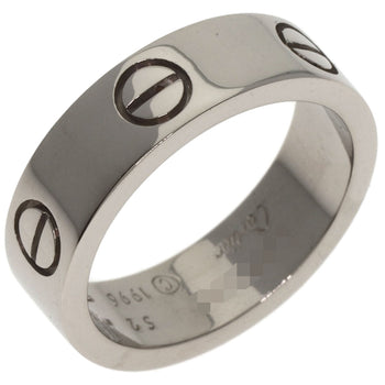Cartier   Ring Love Ring #52 K18 White Gold