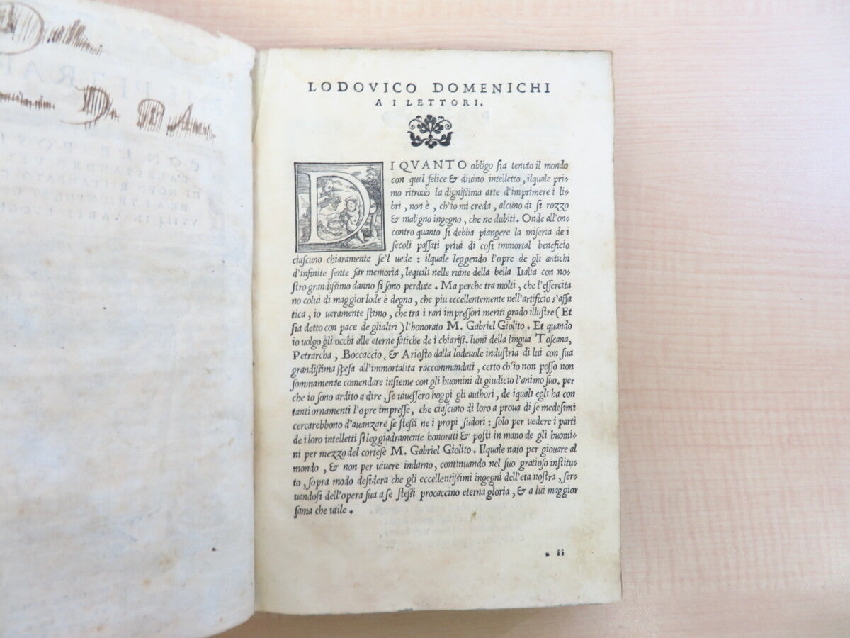 Francesco Petrarca 1547 First Edition ?Il