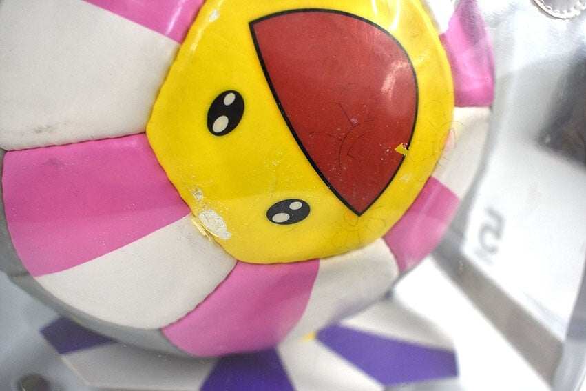 Takashi Murakami Flowerball Original Art Work Soccer Ball Rare