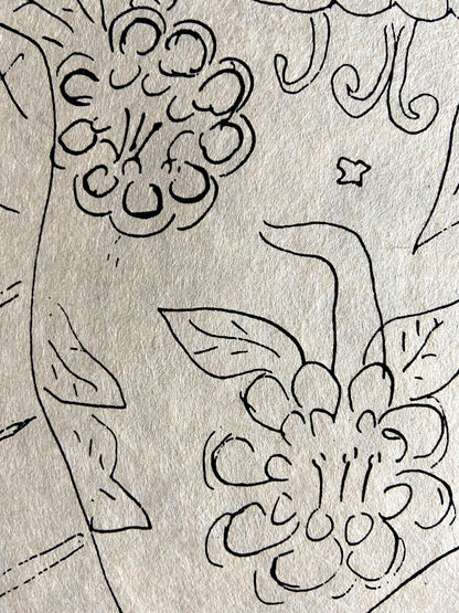 Henri Matisse Lithograph 1960 Coa Contract Signed By Hand Numbered By Hand
