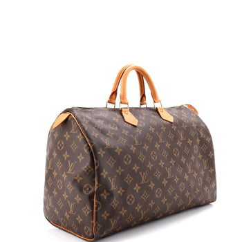 Louis Vuitton Speedy Handbag Monogram Canvas 40
