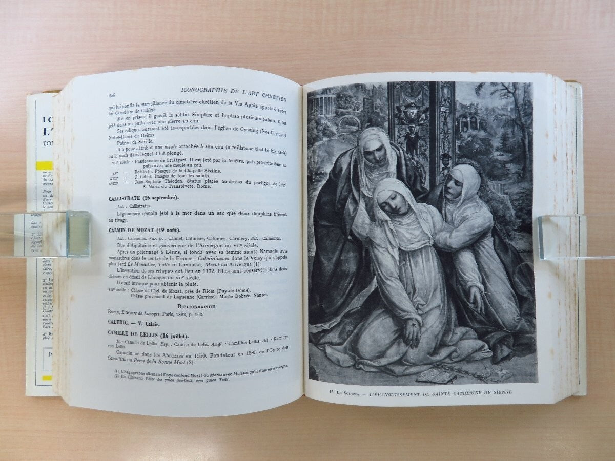 Louis Reau Iconographie De L'Art Chretien Des Saints 1St Ed 3 Vol Set 1958 Hc