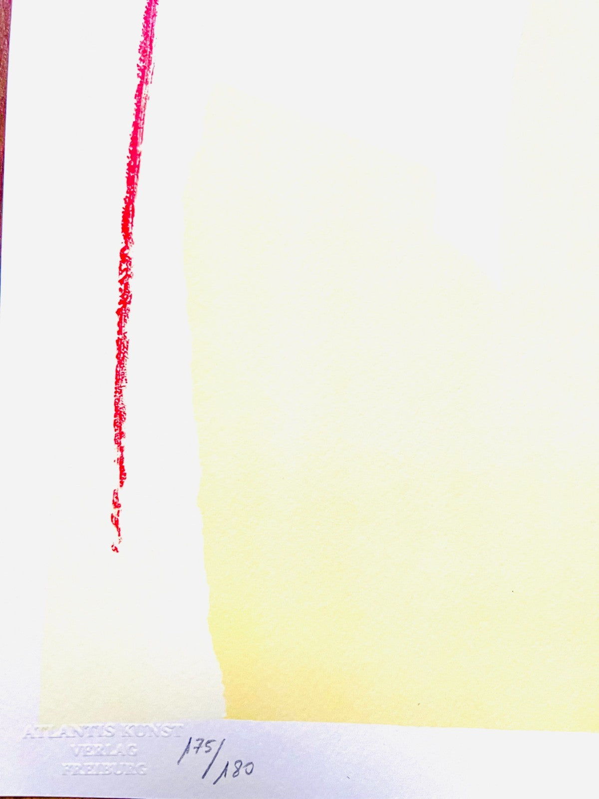 Robert Motherwell Lithograph Coa Signed Numbered Pencil Limited Edition