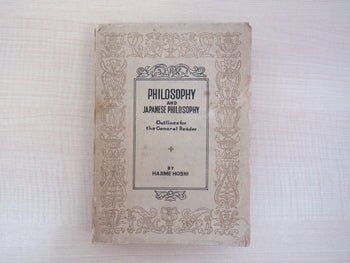 Hajime Hoshi Philosophy And Japanese Philosophy