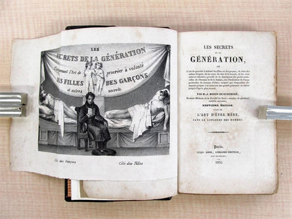 J Morel De Rubempre Les Secrets De La Generation 1835 1St Edition Rare Leather