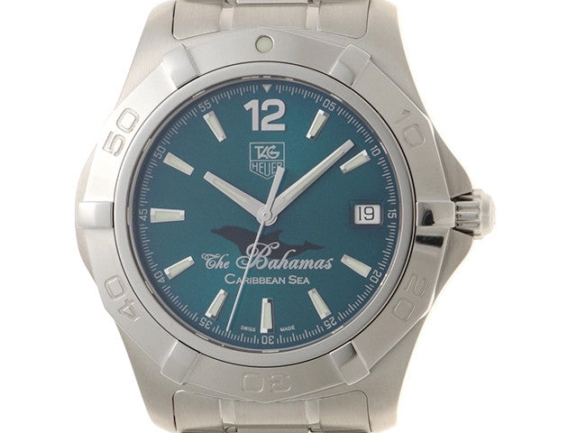 Tag Heuer Aquaracer Diving Bahamas Caribbean 2008 Le Ed. Waf211R.Ba0806
