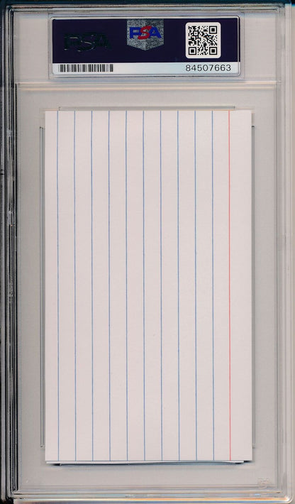 Barack Obama Former President Signed/Auto 3X5