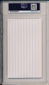 Barack Obama Former President Signed/Auto 3X5