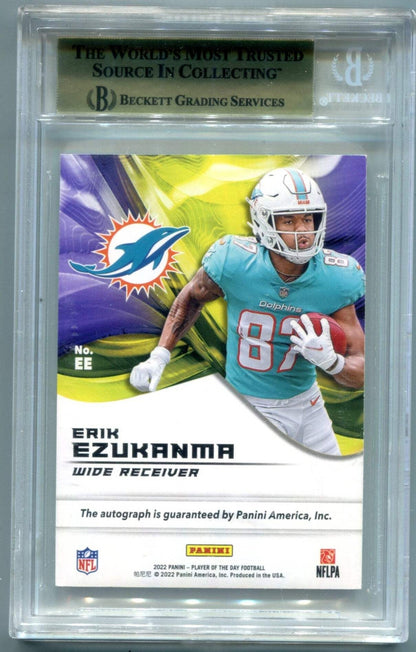 Erik Ezukanma 2022 Panini Nfl Player Of The Day Auto Rc #Ee 4/10