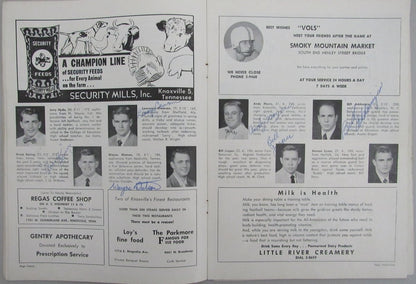1951 Tennessee Vs. Mississippi College Football Program Signed By (36) 192267