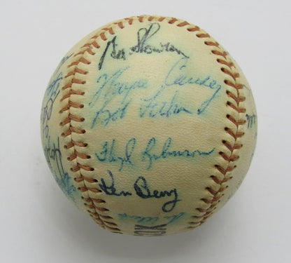 1966 White Sox Team Multi-Signed/Autographed (24) Baseball Wilhelm Hof 196364