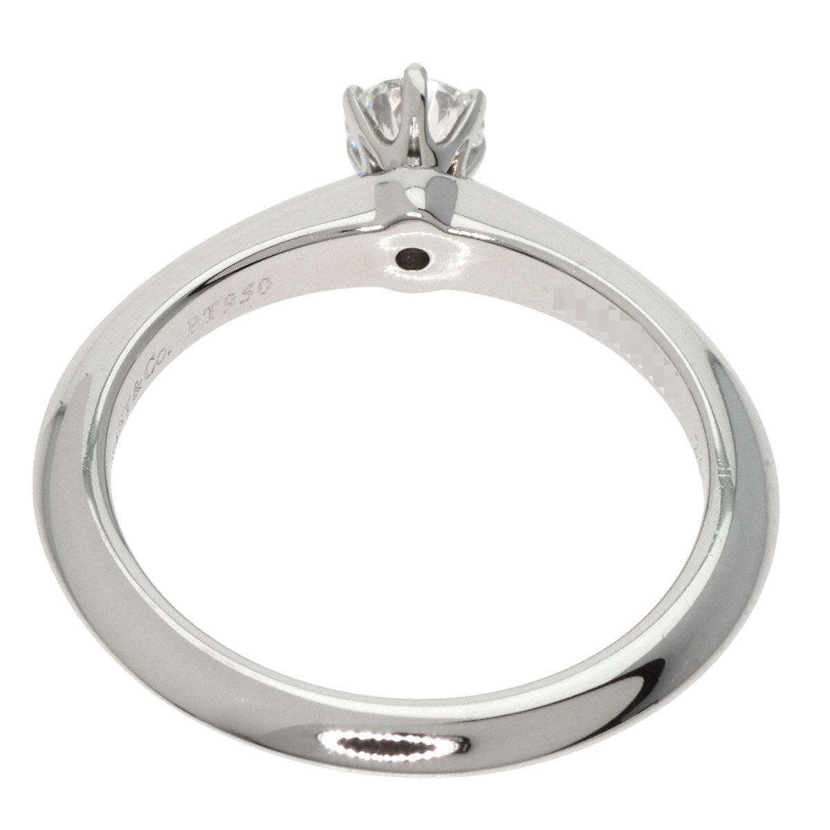 TIFFANY&Co.   Ring Solitaire Knife Edge 1P