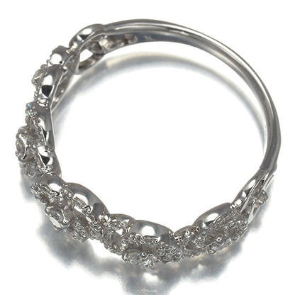 Vendome Ring Diamond 0.20Ct Openwork Flower