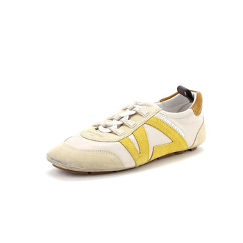 Louis Vuitton Women'S Lv Sneakerina Sneakers Leather And Suede