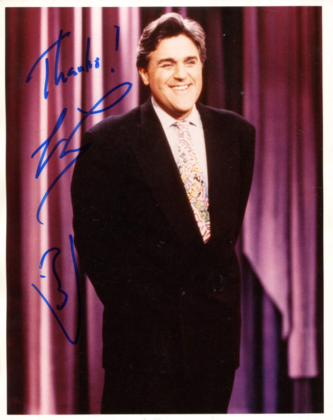 Jay Leno Autographed 8X10 Photo