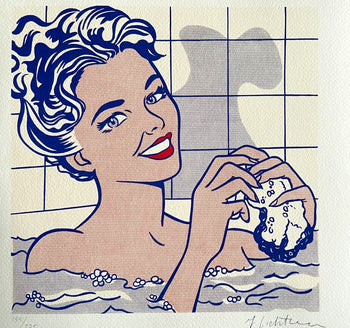 Roy Lichtenstein Lithograph Signed Numbered